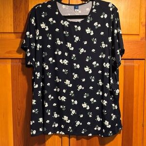 Old Navy Floral Short Sleeve Top